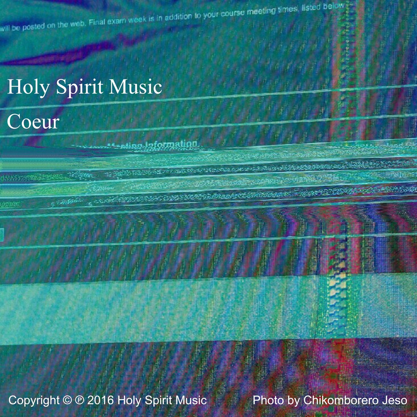 Holy Spirit Music - Coeur - Music Cover Art