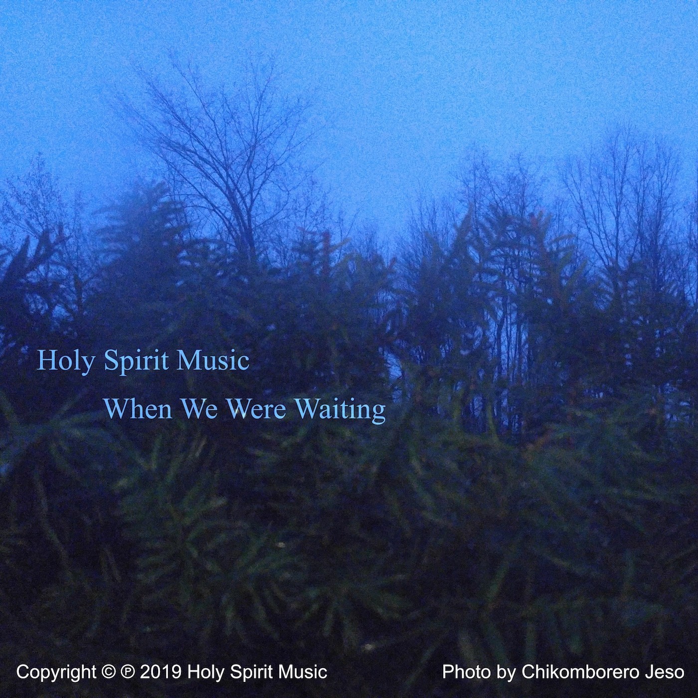 Holy Spirit Music - When We Were Waiting - Music Cover Art