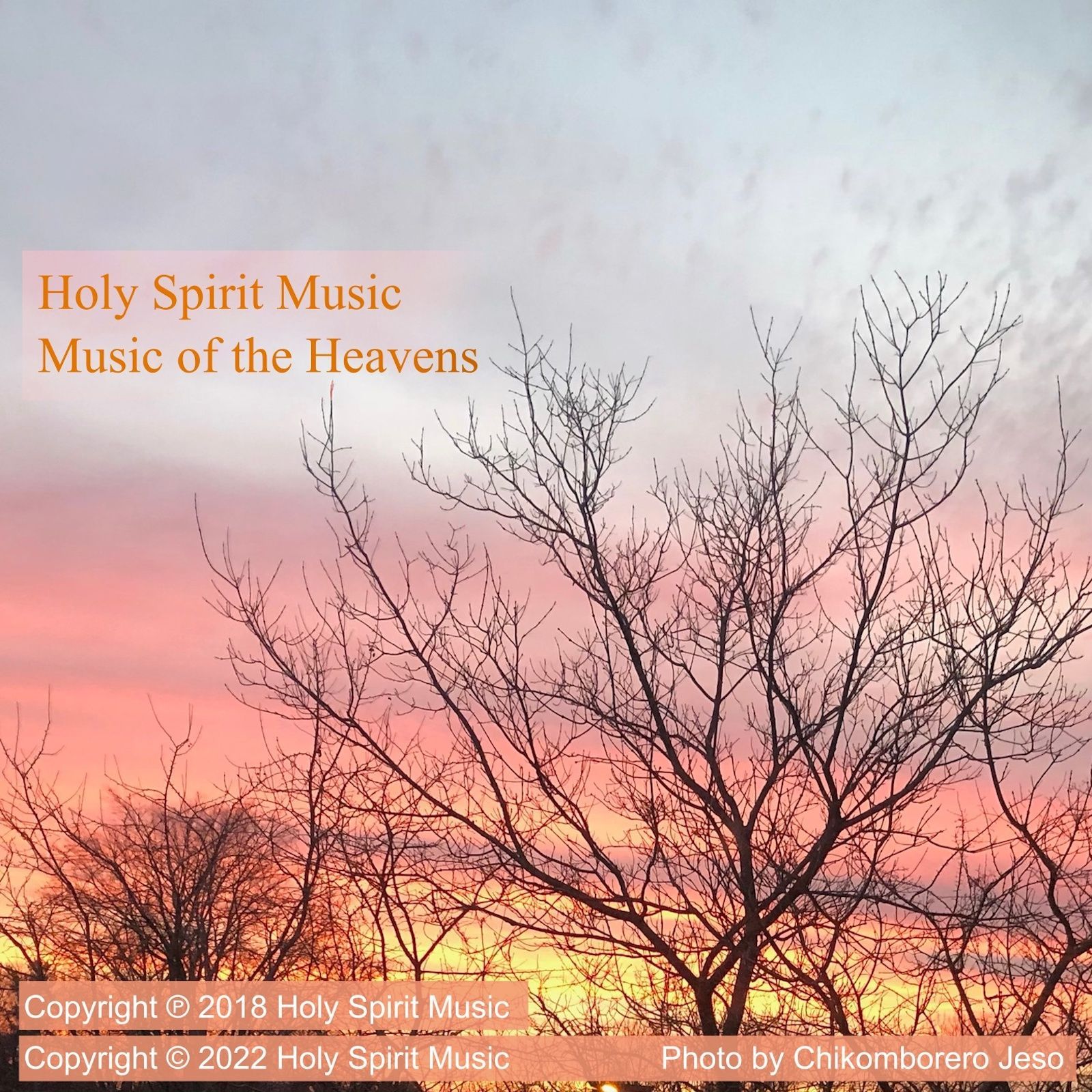 Holy Spirit Music - Music of the Heavens - Music Cover Art