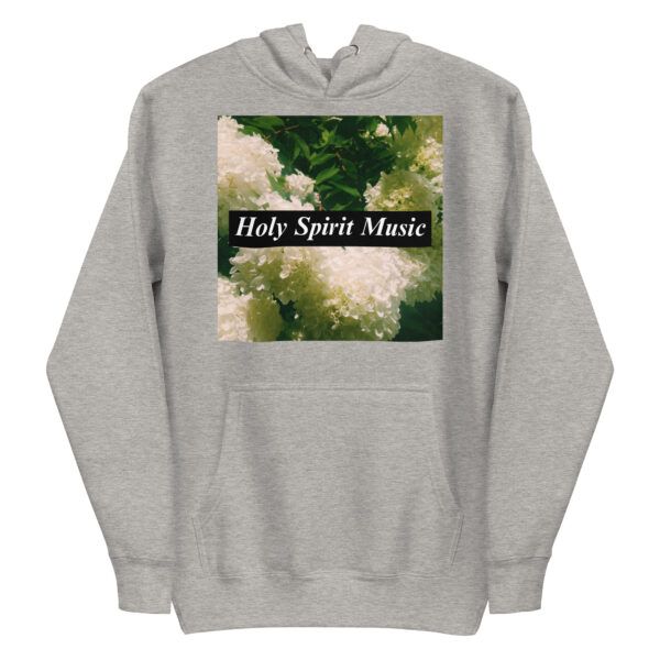Holy Spirit Music - Oasis Grey Premium Hoodie Front with Text