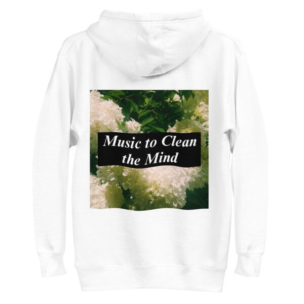 Holy Spirit Music - Oasis White Premium Hoodie Back with Text