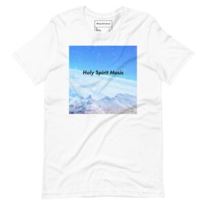 Holy Spirit Music - End of a Tragedy White T-Shirt Front with Text Holy Spirit Music - End of a Tragedy White T-Shirt Front with Text