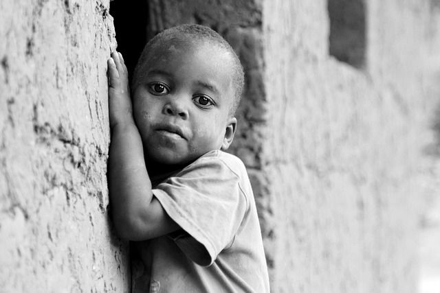 The Children's Newsletter by Bitney - African Child Leaning on Wall - Pixabay