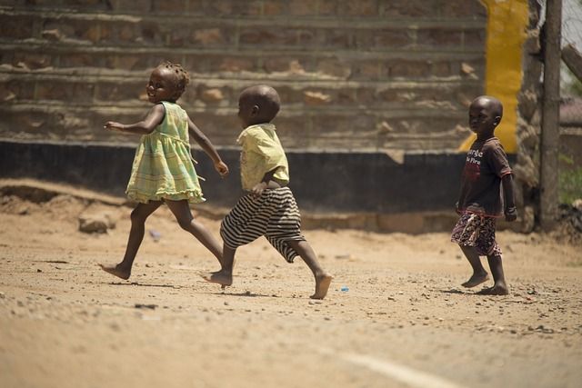 The Children's Newsletter by Bitney - African Children Walking Outside Barefoot - Pixabay