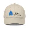Bitney Adventures Organic Baseball Cap With Logo - Oyster Front
