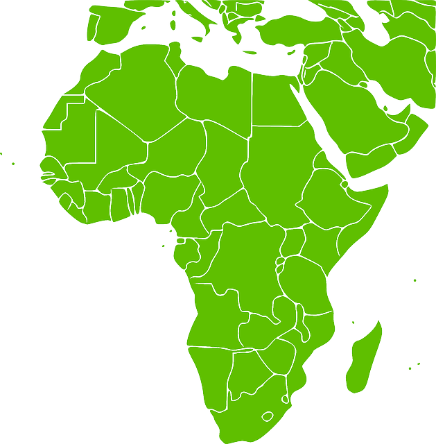 The Children's Newsletter by Bitney - Map of African Continent - Pixabay