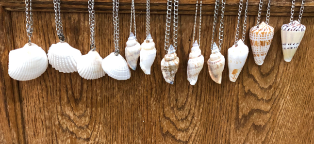 The Children's Newsletter by Bitney - Sea Shell Necklaces