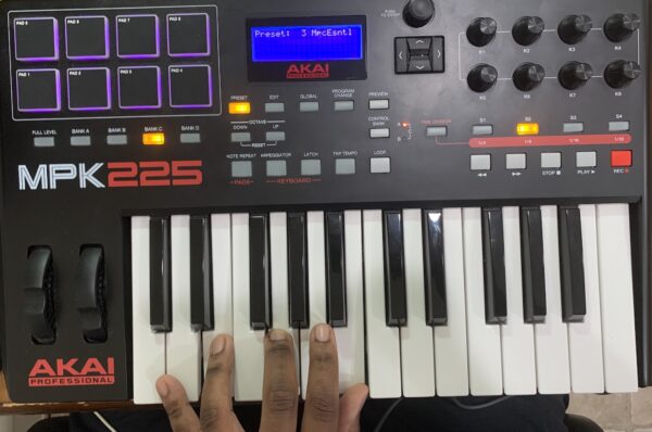 Holy Spirit Music - Midi Keyboard Being Played Holy Spirit Music - Midi Keyboard Being Played